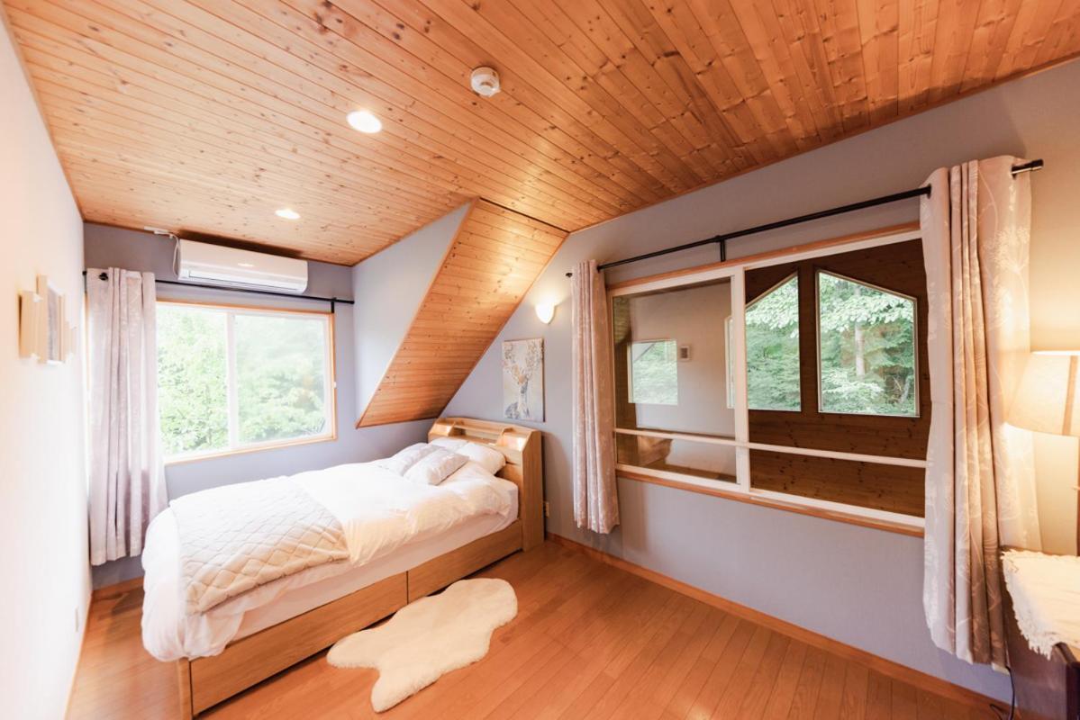 4月リニューアルopen! 全室エアコン完備! Deerview 山中湖 * ยามานากะโกะ